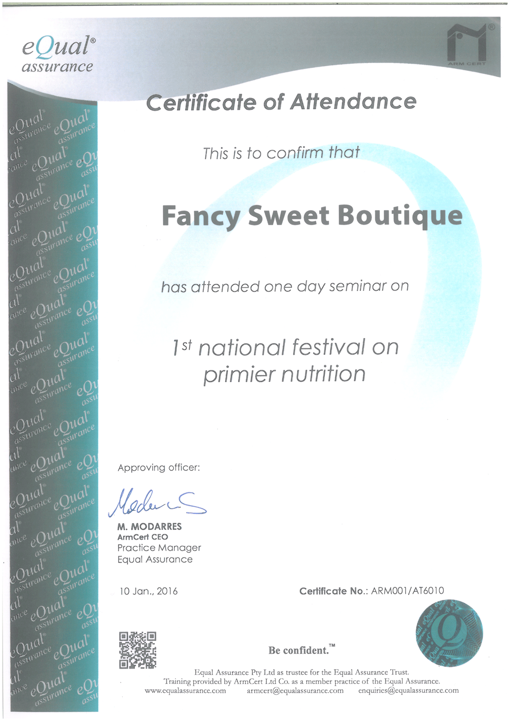 1 st national festival on premier nutrition 